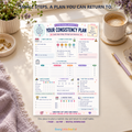 Your Consistency Plan one-page A4 printable