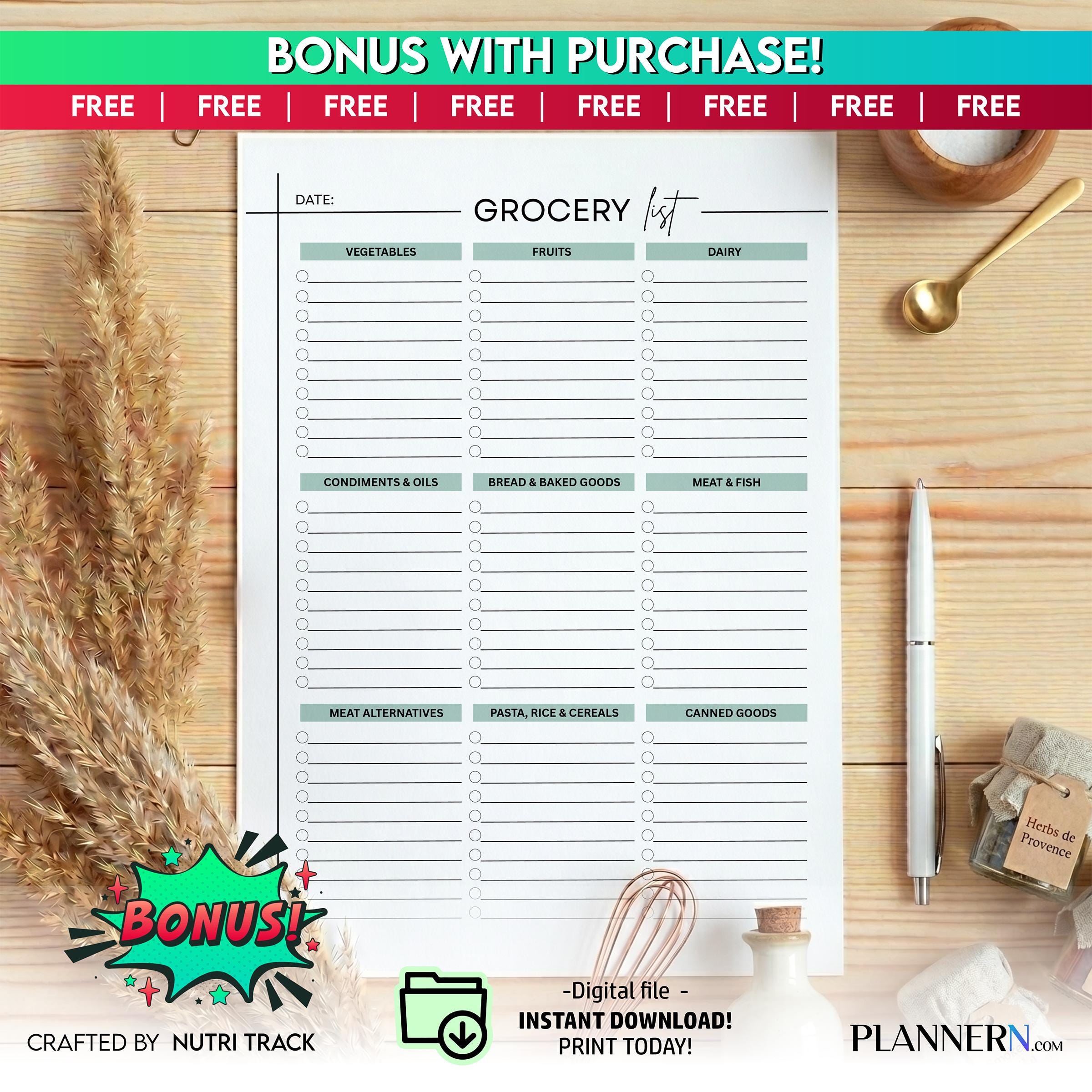 1400 Calorie Meal — Gallbladder Diet Meal Plan 7 days, Gallbladder Friendly Printable PDF, 1400 Calorie Low... | Nutri Track printable