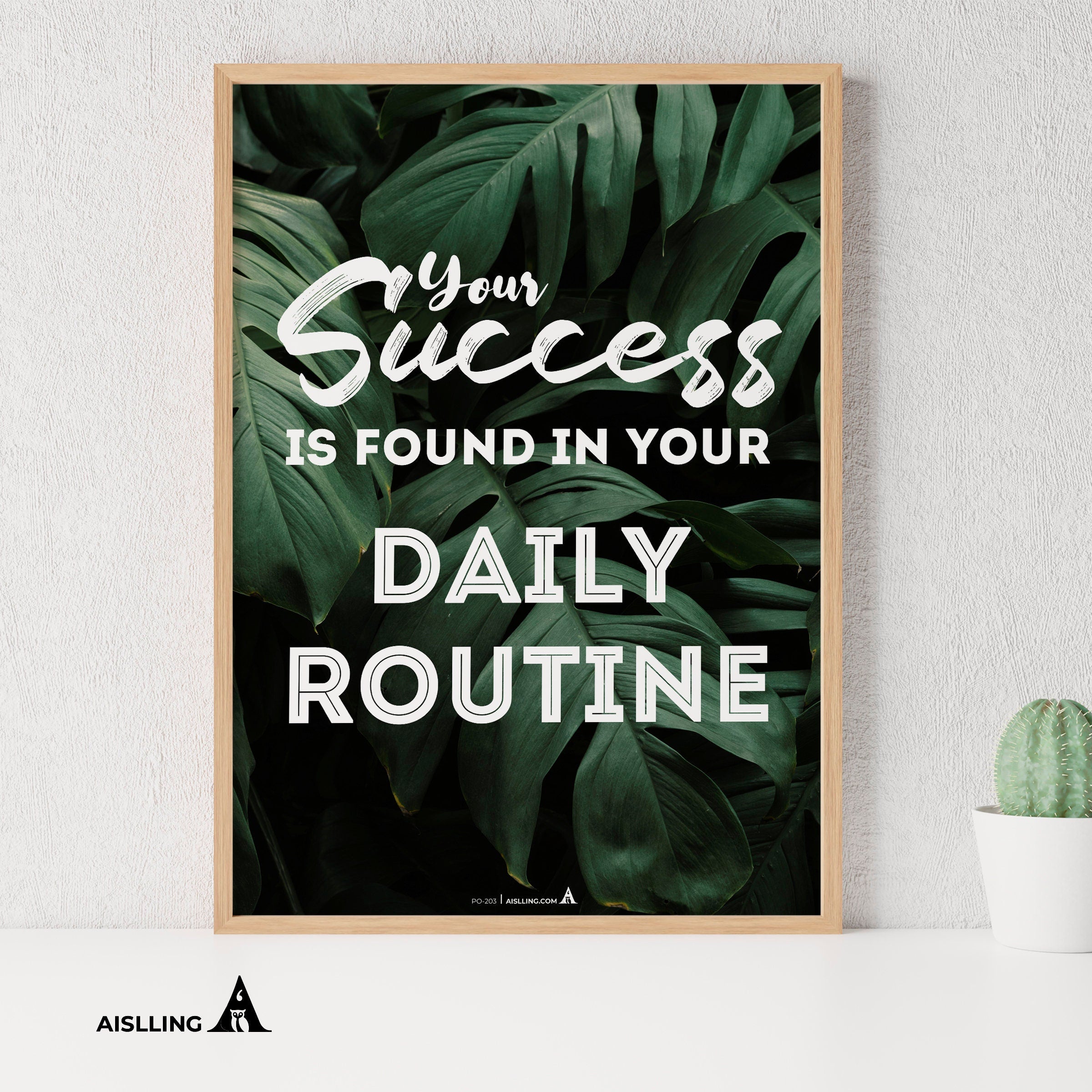 Aislling — your success is found, Quote Poster Printables, Inspirational Quote Poster, Motivational Art, Fa... | Aislling printable