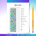 Book Log Printable — Genre Tracker PRINTABLE, Book Log, Reading Journal, Reading Tracker, Reading Planner I... | Bloom Joyfully printable