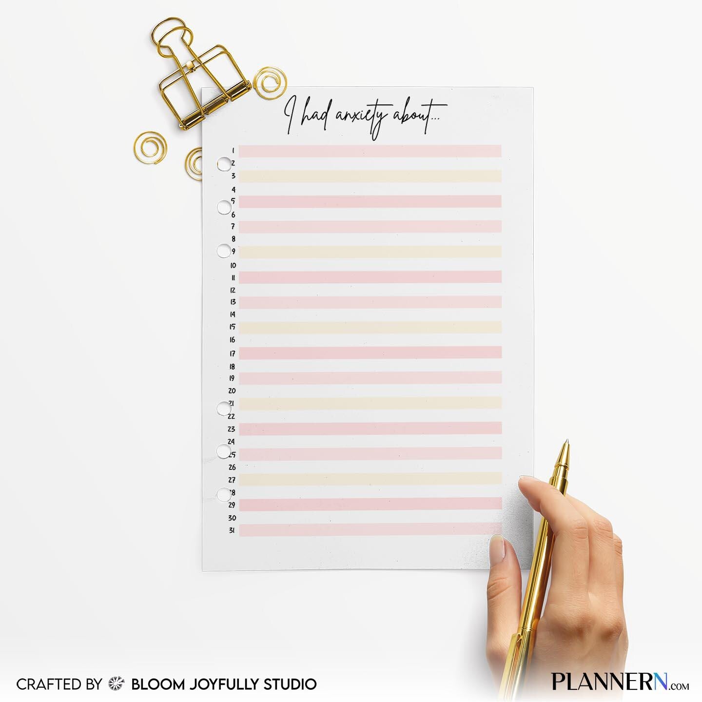 Anxiety Journal — Anxiety Log PRINTABLE, Anxiety Tracker, Mental Health Tracker, Anxiety & Mood Tracker, In... | Mindfulness printable