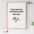 Boys Bedroom — Michael Jordan Motivational Quotes " If you quit once", NBA Sports, Printable NBA Poster, Te... | Aislling printable