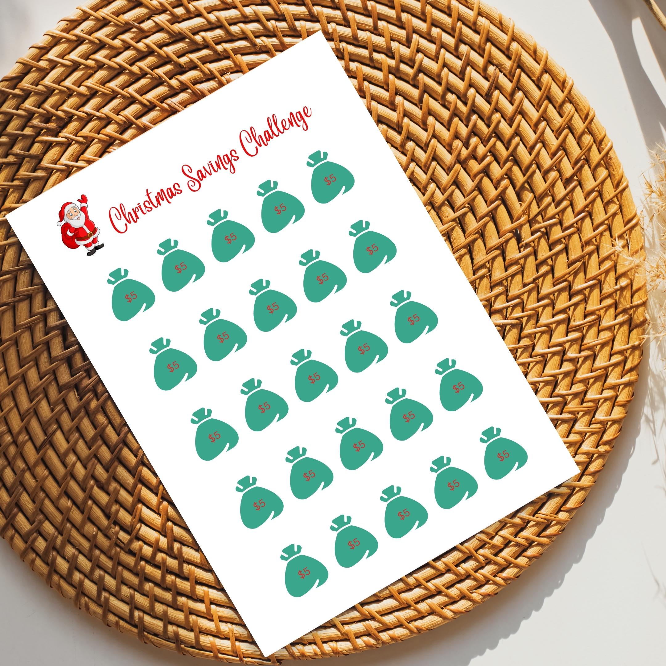 Christmas Budget — CHRISTMAS JOURNAL BUNDLE, Digital Planner Pages, Printable Planner, A4 & A5 Size | Bloom Joyfully printable