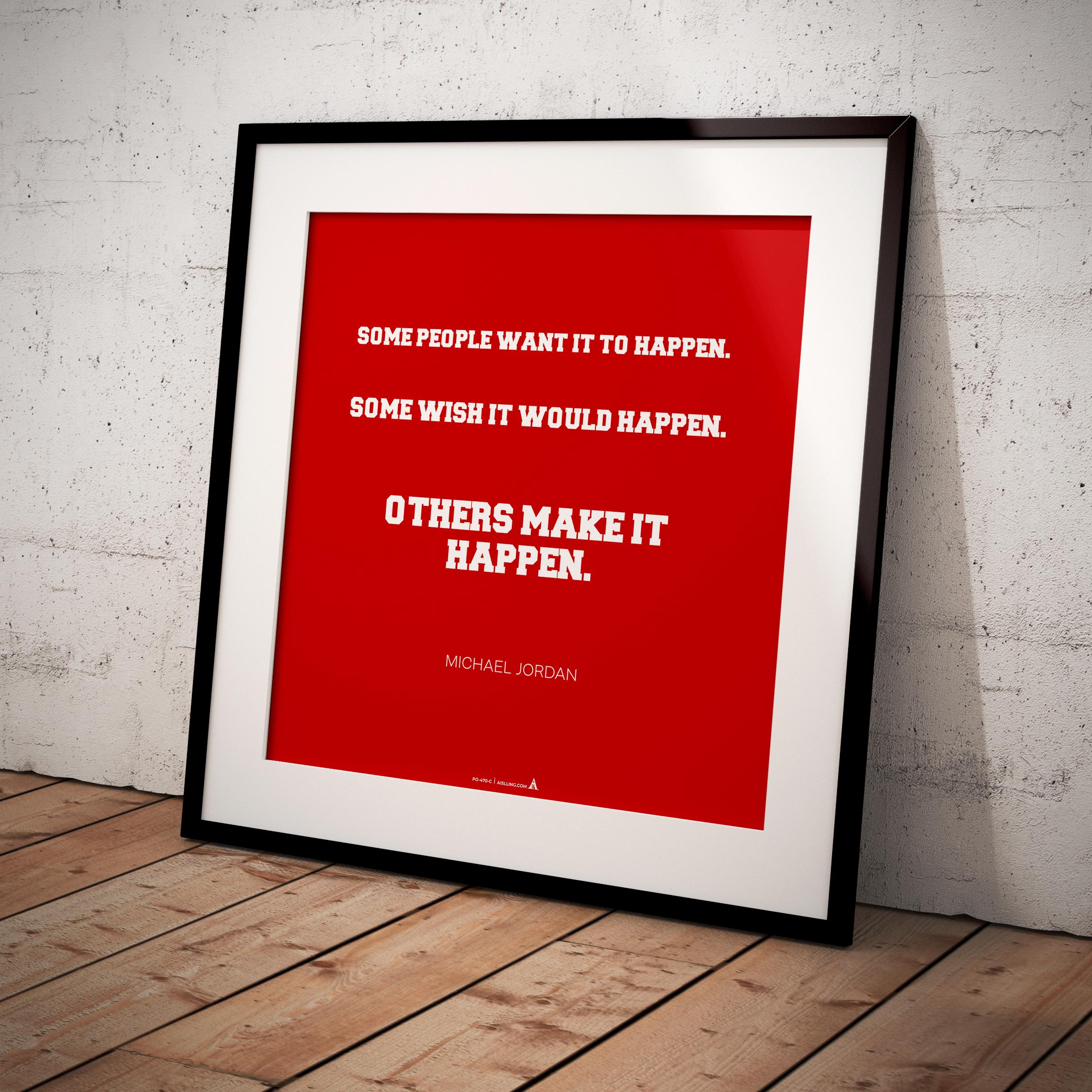Aislling — Michael Jordan Motivational Quote Poster: NBA Sports Art (Digital Download) | Aislling printable
