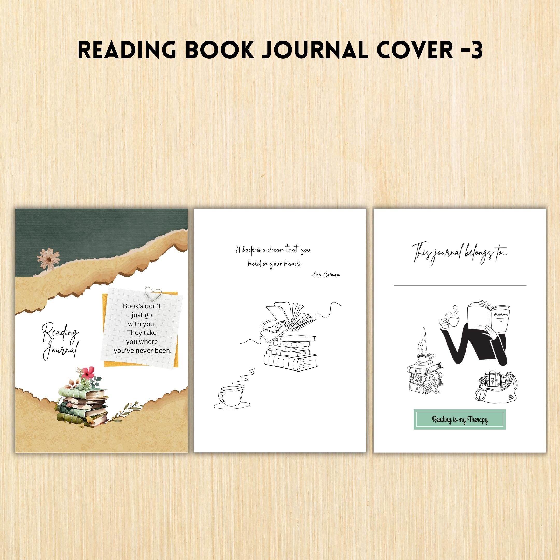 Book Challenge — READING JOURNAL Printable Bundle, Printable Book Tracker, Book Journal, Printable Reading ... | Bloom Joyfully printable