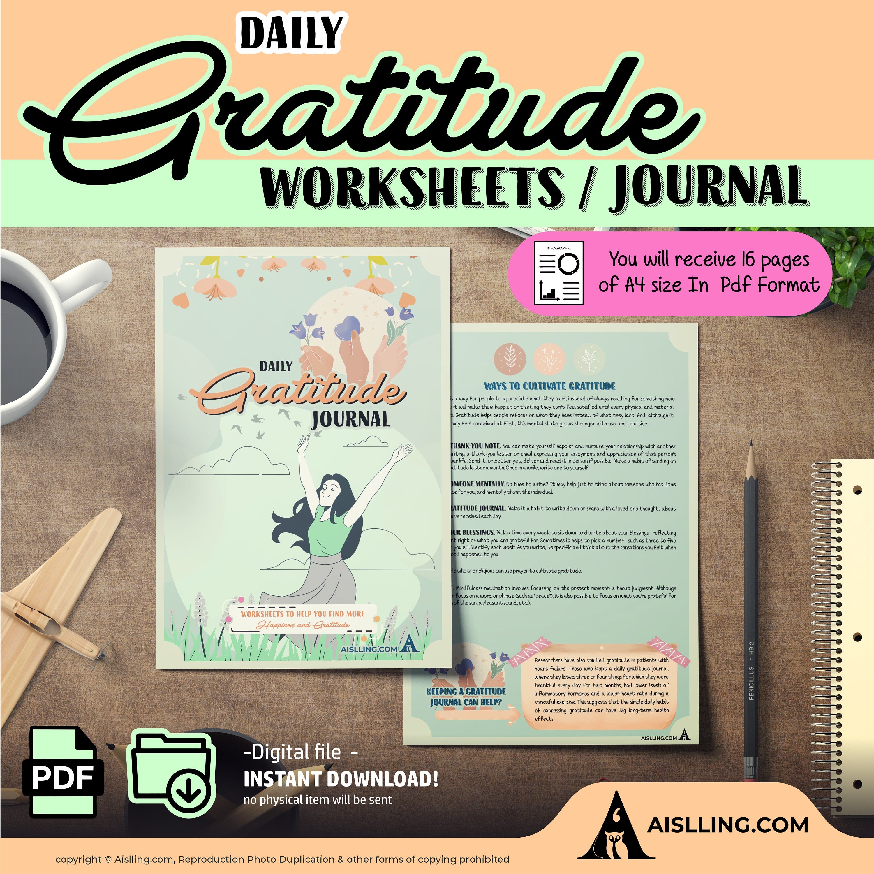 Adhd Worksheets — Gratitude worksheets, Gratitude Journal, therapist resources, depression book, gratefulne... | Mindfulness printable