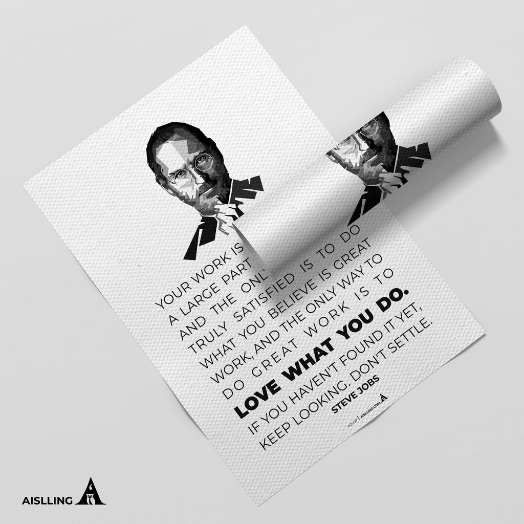 Aislling — Steve jobs success love what you do, Quote Poster Printables, Inspirational Quote Poster, Motiva... | Aislling printable
