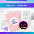 Budget Binder — Savings Challenge PRINTABLE, Money Saving Tracker, Budget Tracker, Cash Stuffing Challenge,... | Bloom Joyfully printable
