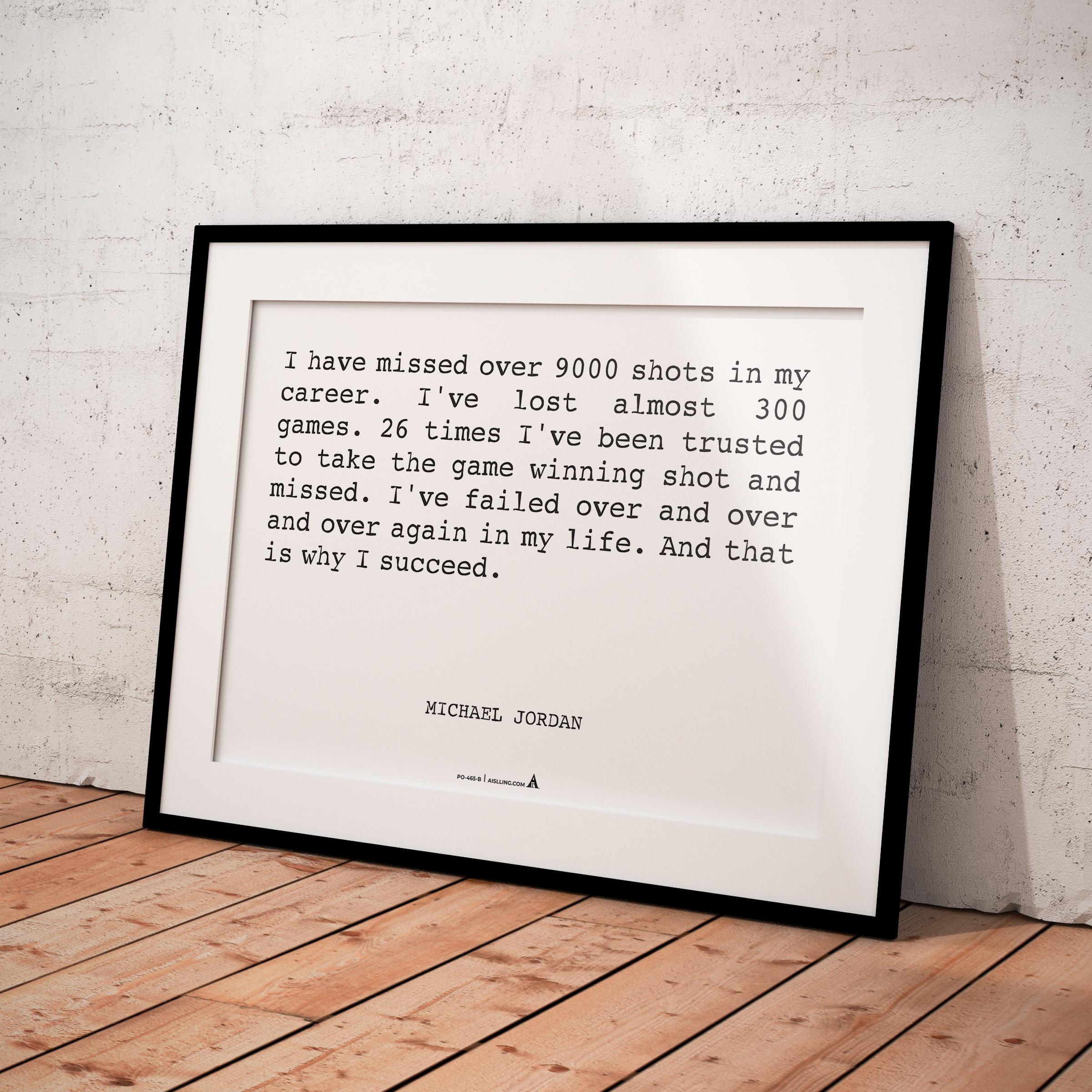 Aislling — Digital Printable Wall Art Inspirational Quotes Jordan Mentality Poster Basketball Quote Michael... | Aislling printable
