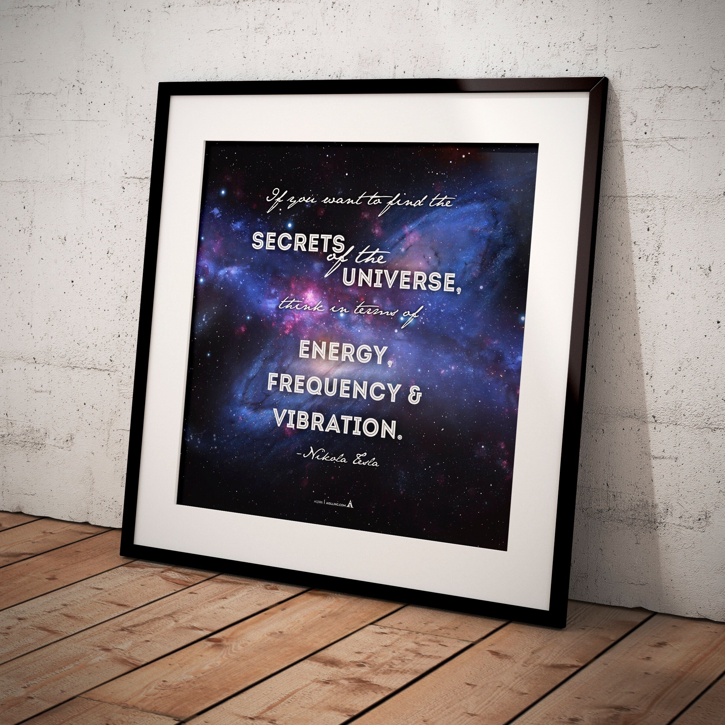Aislling — If you want to find the secrets of the universe, Nikola Tesla Quote Poster Printables, Inspirati... | Aislling printable