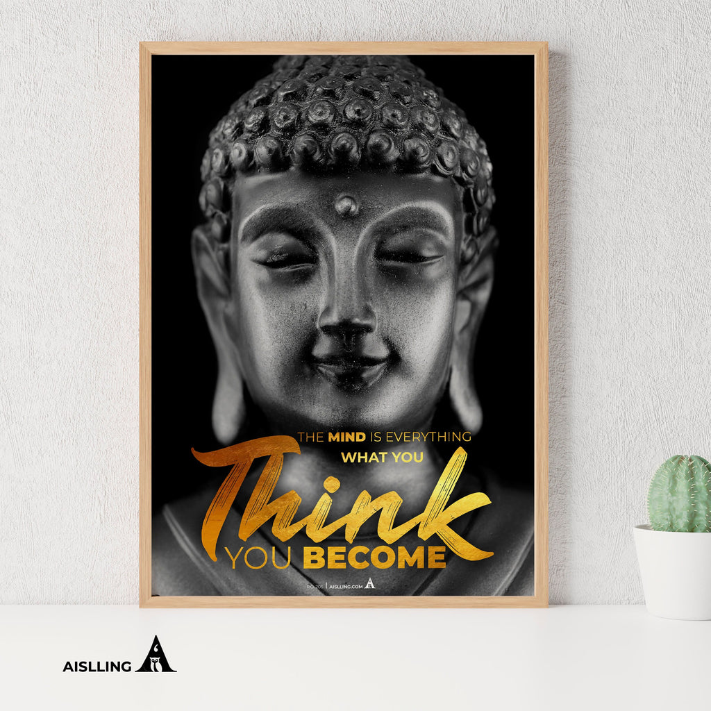 Aislling — the mind is everything, Quote Poster Printables, Inspirational Quote Poster, Motivational Art, F... | Aislling printable