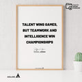 Basketball Art — Michael Jordan Quote Wall Art Printable, Basketball Motivational Poster, Digital Download ... | Aislling printable