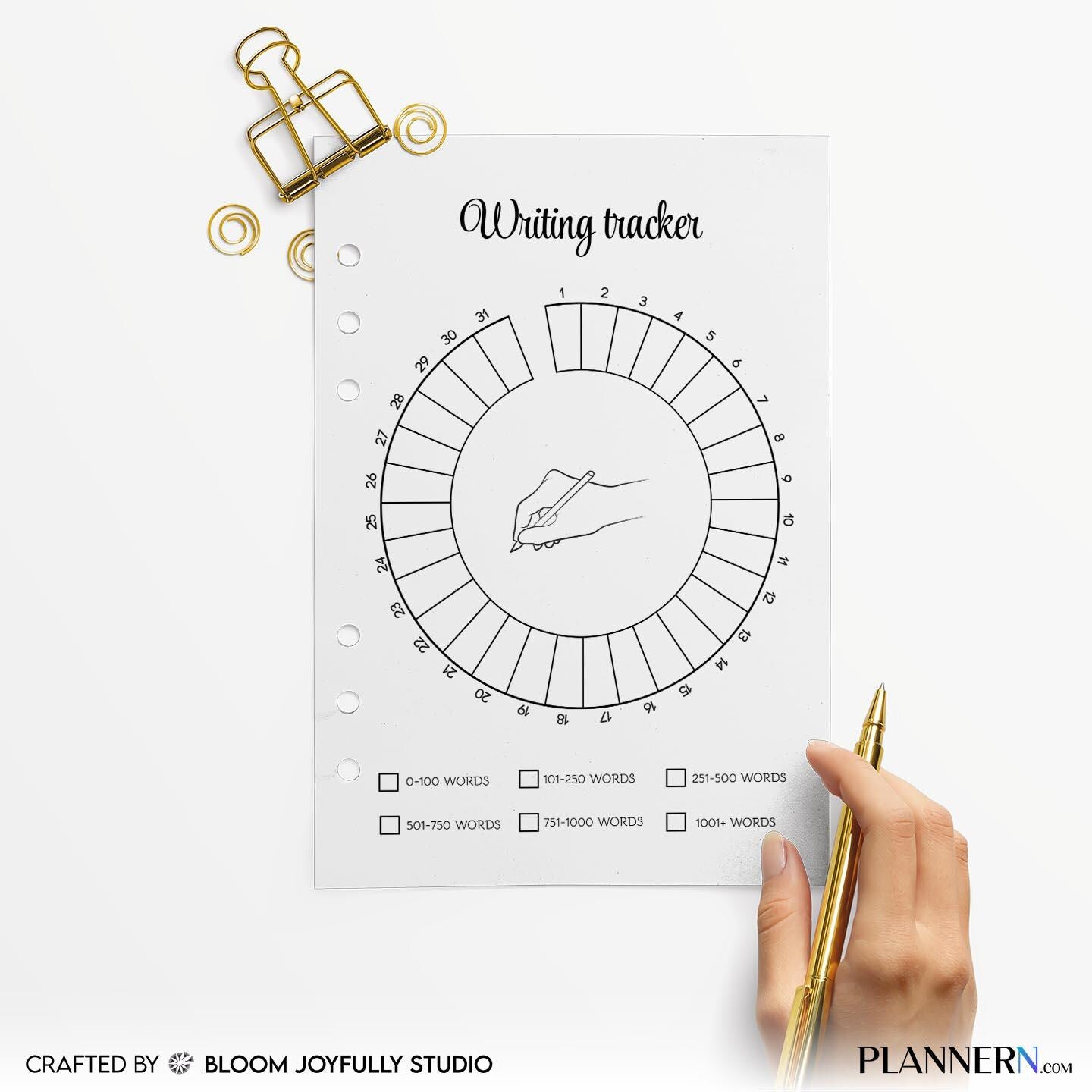 Author Planner — Writing Tracker Printable, Daily Word Count Log, Writing Progress Planner, Printable Plann... | Aislling printable