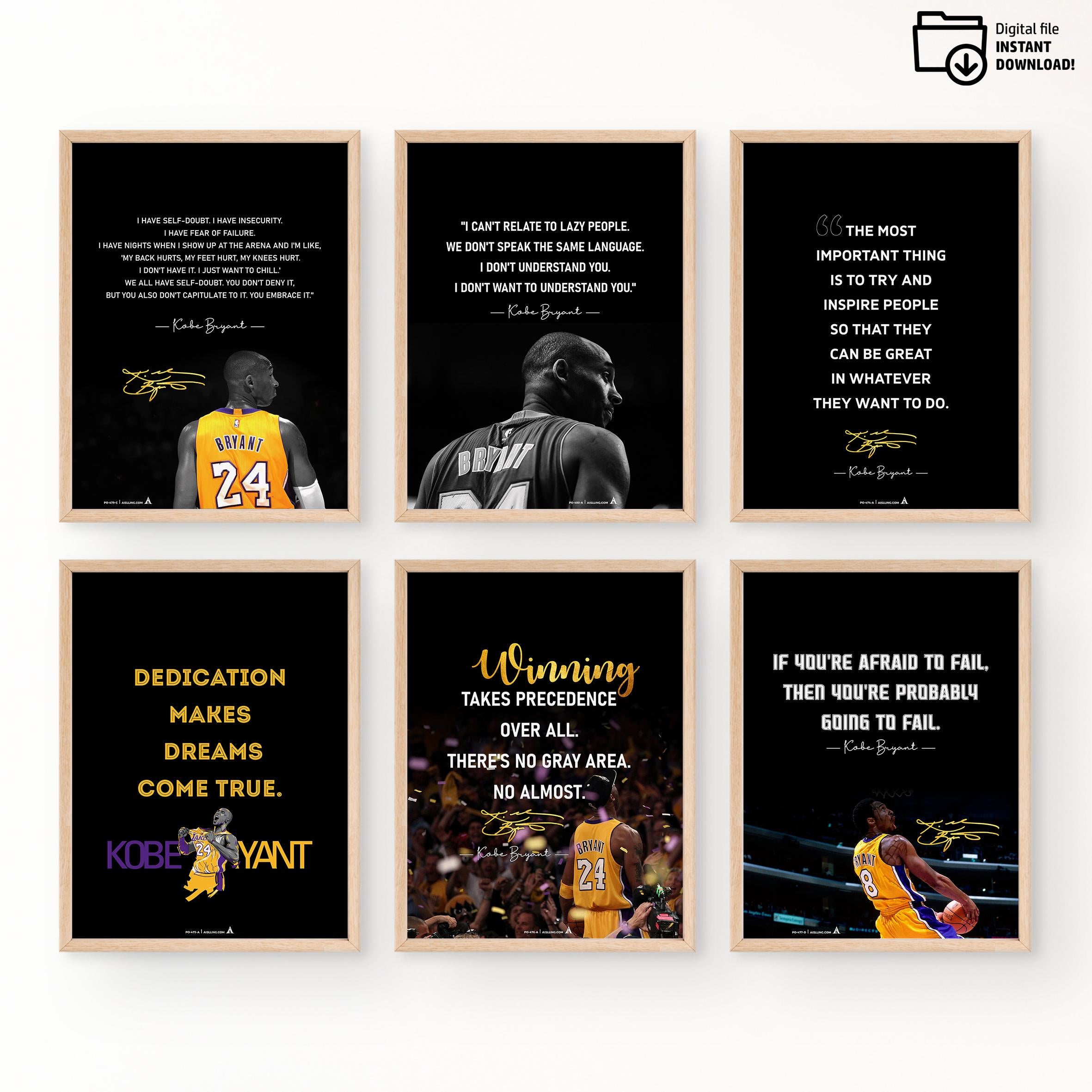 Digital Quote Print — Motivational Quotes Print Set, Inspirational Quote for Motivation Office Prints, Succ... | Aislling printable