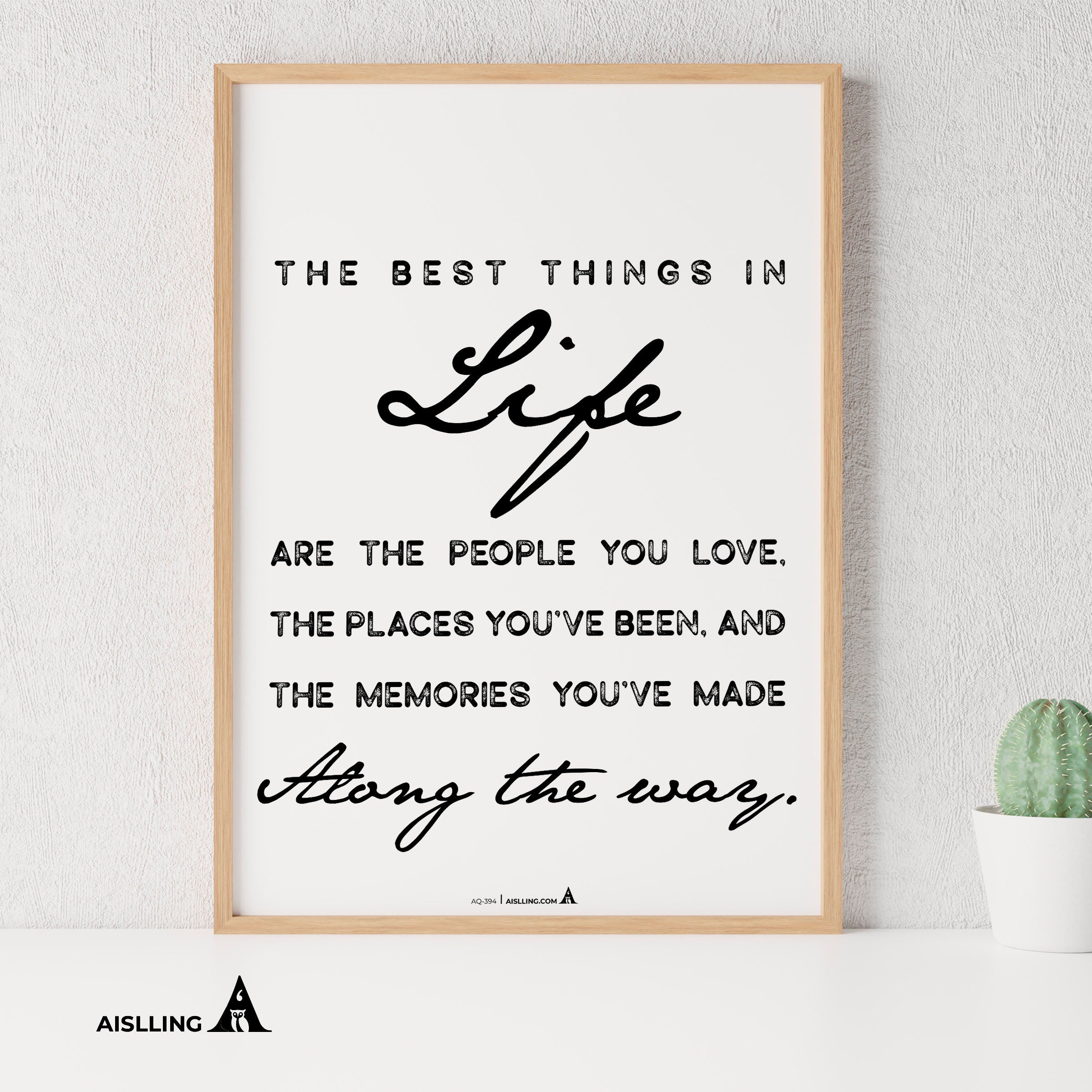 Aislling — The best things in life, Printable wall art, Inspirational quote, Positive quotes, Quote print, ... | Aislling printable