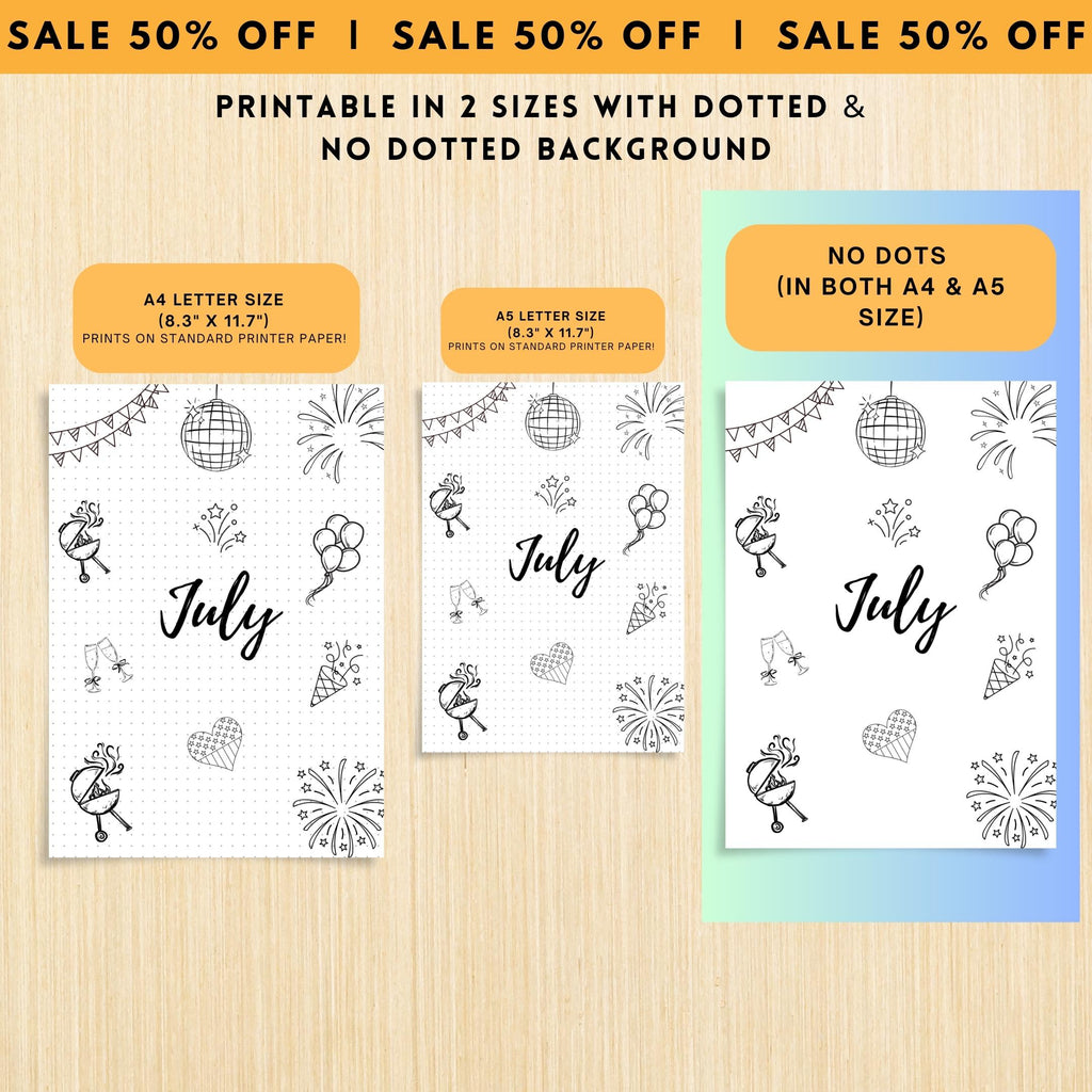 12 Month Cover Pages — 12 Month Printable Planner Cover Pages, Aesthetic Title Pages, PRINTABLE TITLE PAGE,... | Bloom Joyfully printable