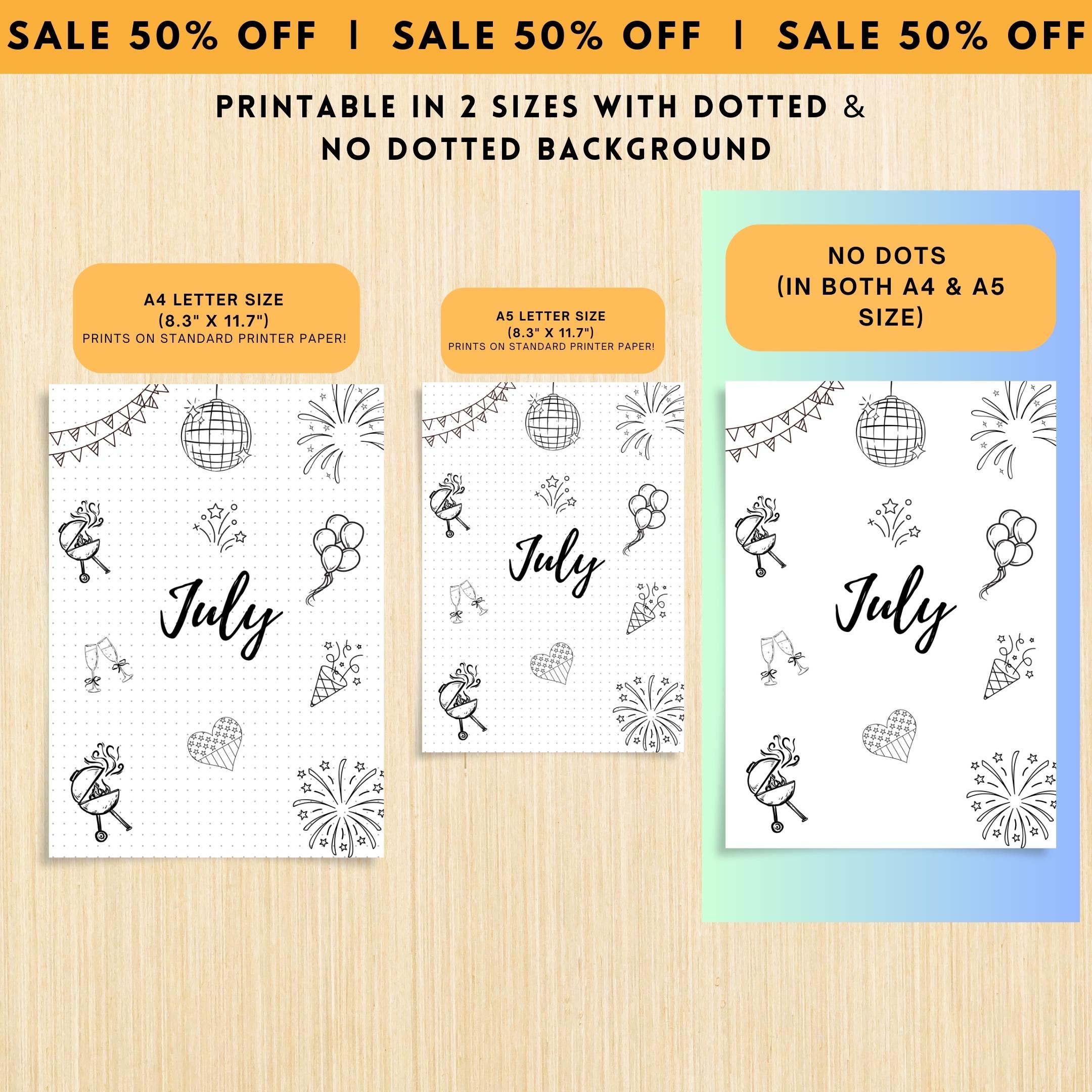 12 Month Cover Pages — 12 Month Printable Planner Cover Pages, Aesthetic Title Pages, PRINTABLE TITLE PAGE,... | Bloom Joyfully printable