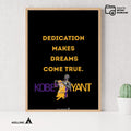 Kobe Bryant Mamba Mentality Quote Print printable quote poster | image | Instant Download for The ultimate gift for basketball moms