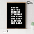 Aislling — Never Let the Fear of Striking out Keep you From Playing the Game Babe Ruth Quote Digital Printa... | Aislling printable