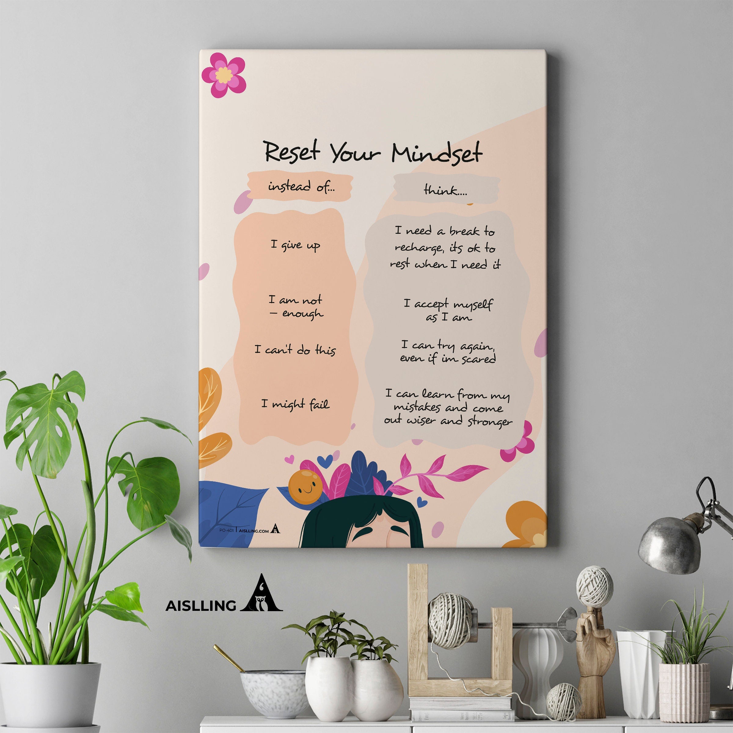 Aislling — Therapist Office Decor Social Worker Posters Therapy Wall Art Counselor Prints School Counseling... | Mindfulness printable