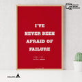 Athlete Wall Decor — Michael Jordan Motivational Quote Art: Basketball Sports Poster (Digital Download) | Aislling printable