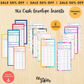 British Pounds — CASH Envelope Inserts (GBP) Printable PDF, 3x6 inch, Budgeting Inserts, Cash Spending Log,... | Bloom Joyfully printable
