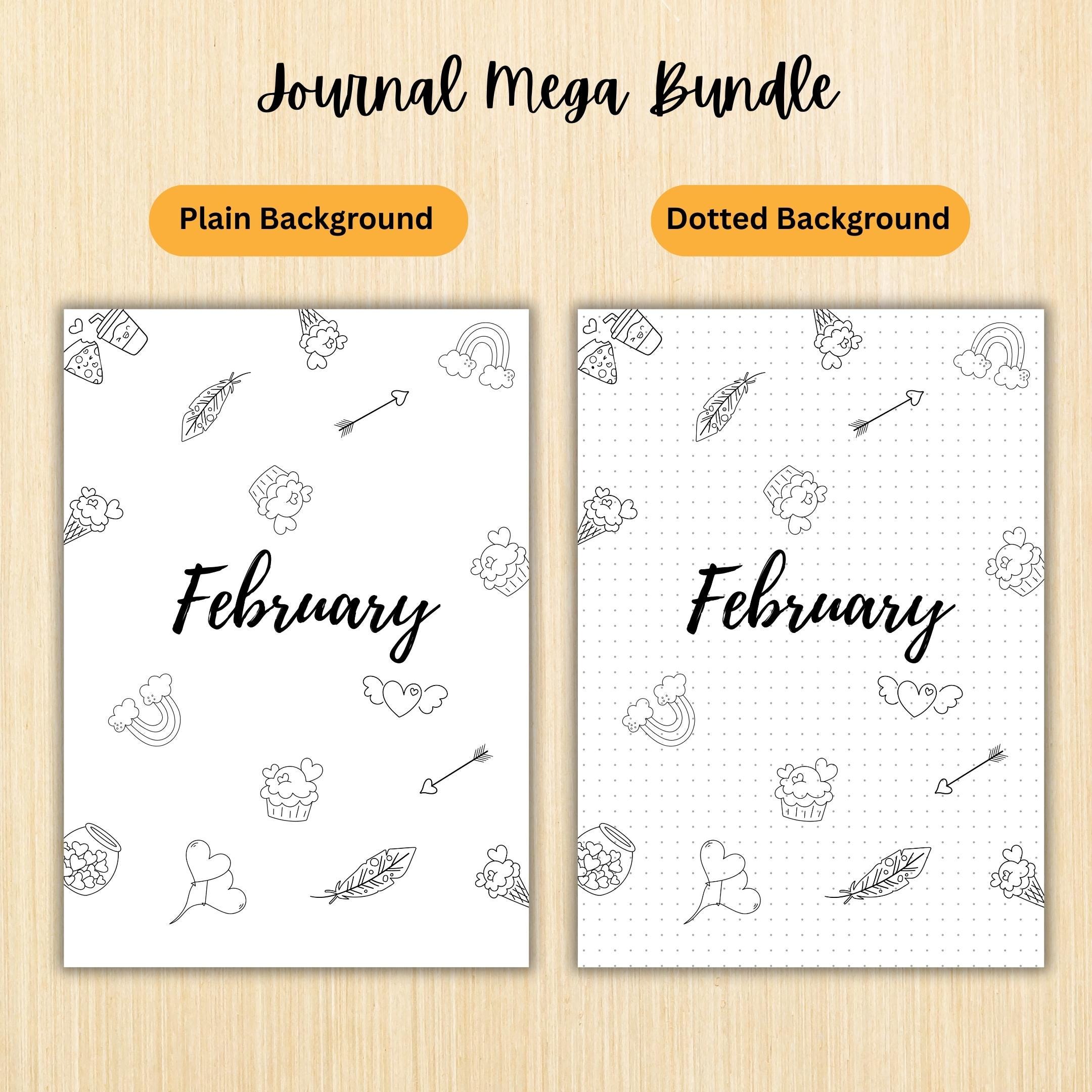 2025 Agenda — JOURNAL BUNDLE 2025/2026, Goal Setting Pack, Mega Digital Journal Bundle, Planner Bundle, Dig... | Bloom Joyfully printable