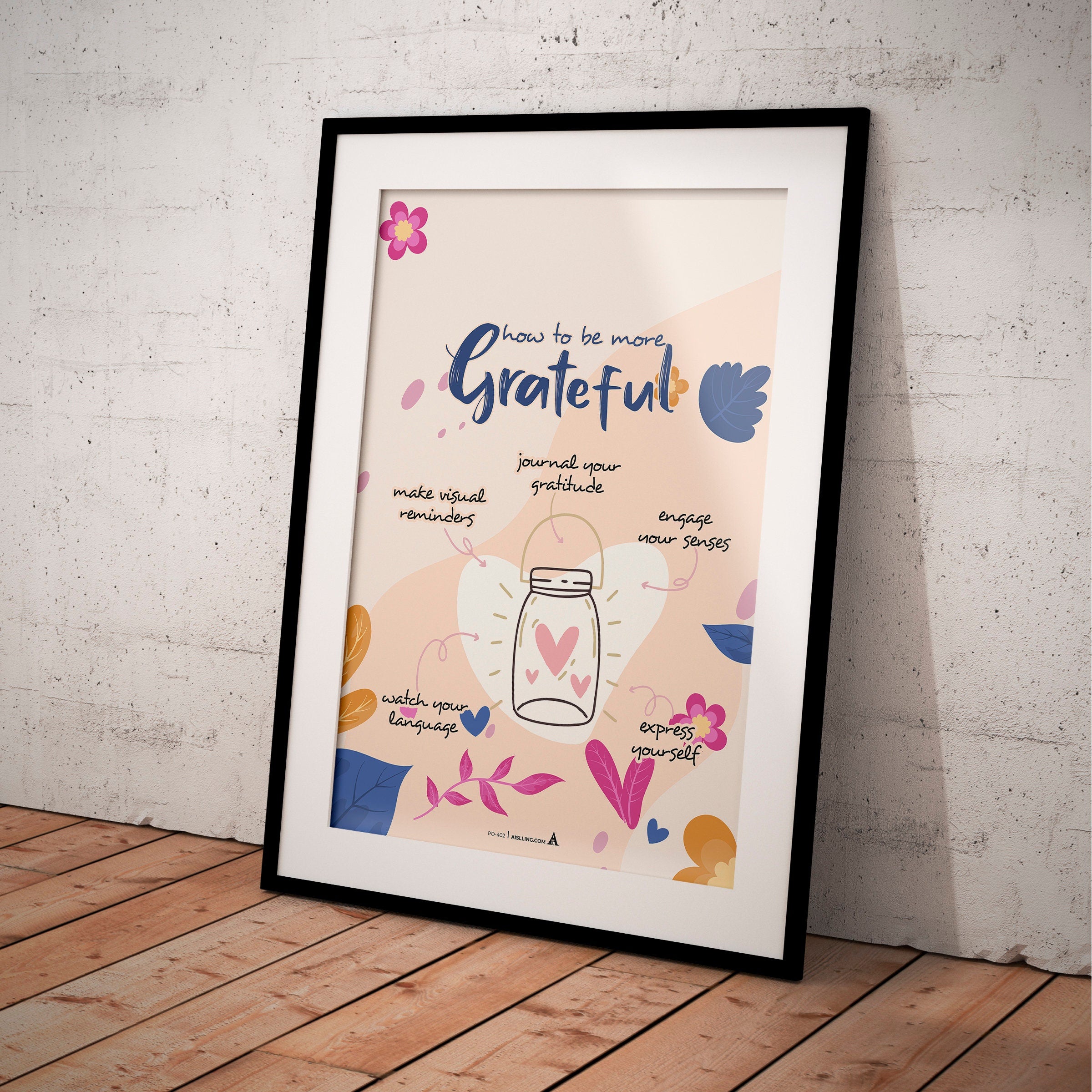 Act — GRATEFUL, Therapist Office Decor Social Worker Posters Therapy Wall Art Counselor Prints School Couns... | Mindfulness printable