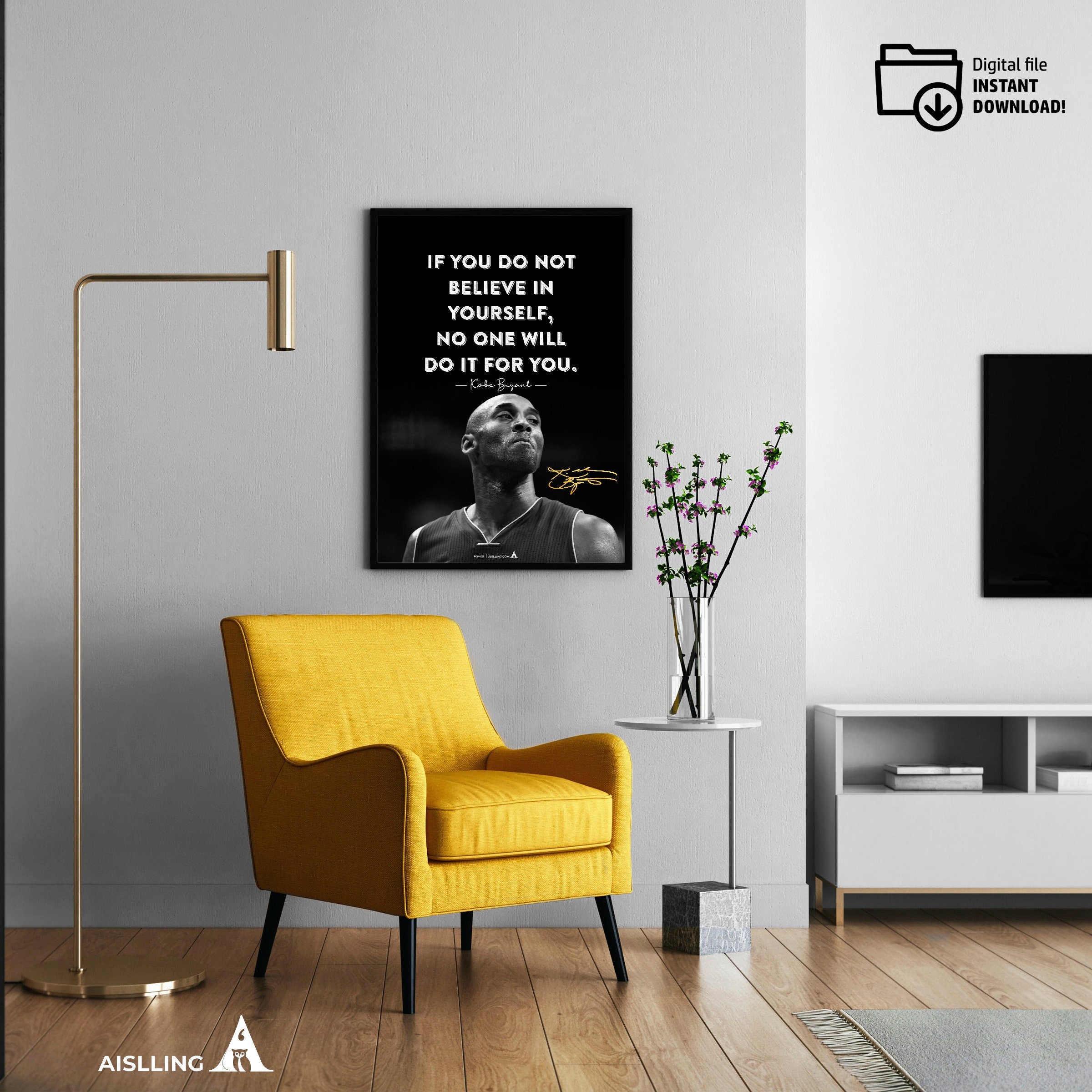 Air Jordan — Michael Jordan Quotes, NBA Sports, Printable NBA Poster, Teenager kid basketball gift, NBA pos... | Aislling printable