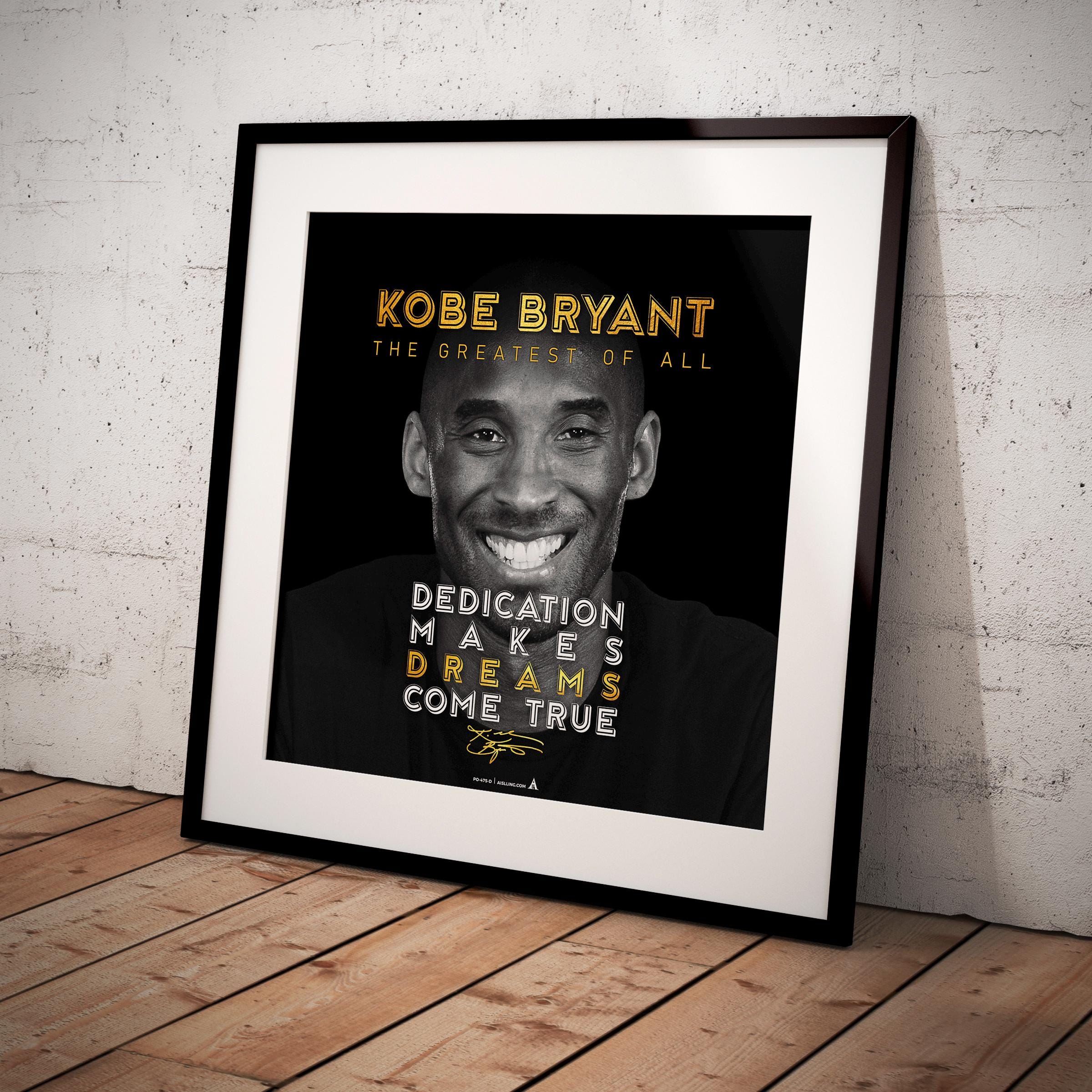 Cristiano Ronaldo — Kobe Bryant Poster, Minimalist Basketball Printable Quote Wall Art, NBA Black Mamba Mot... | Aislling printable