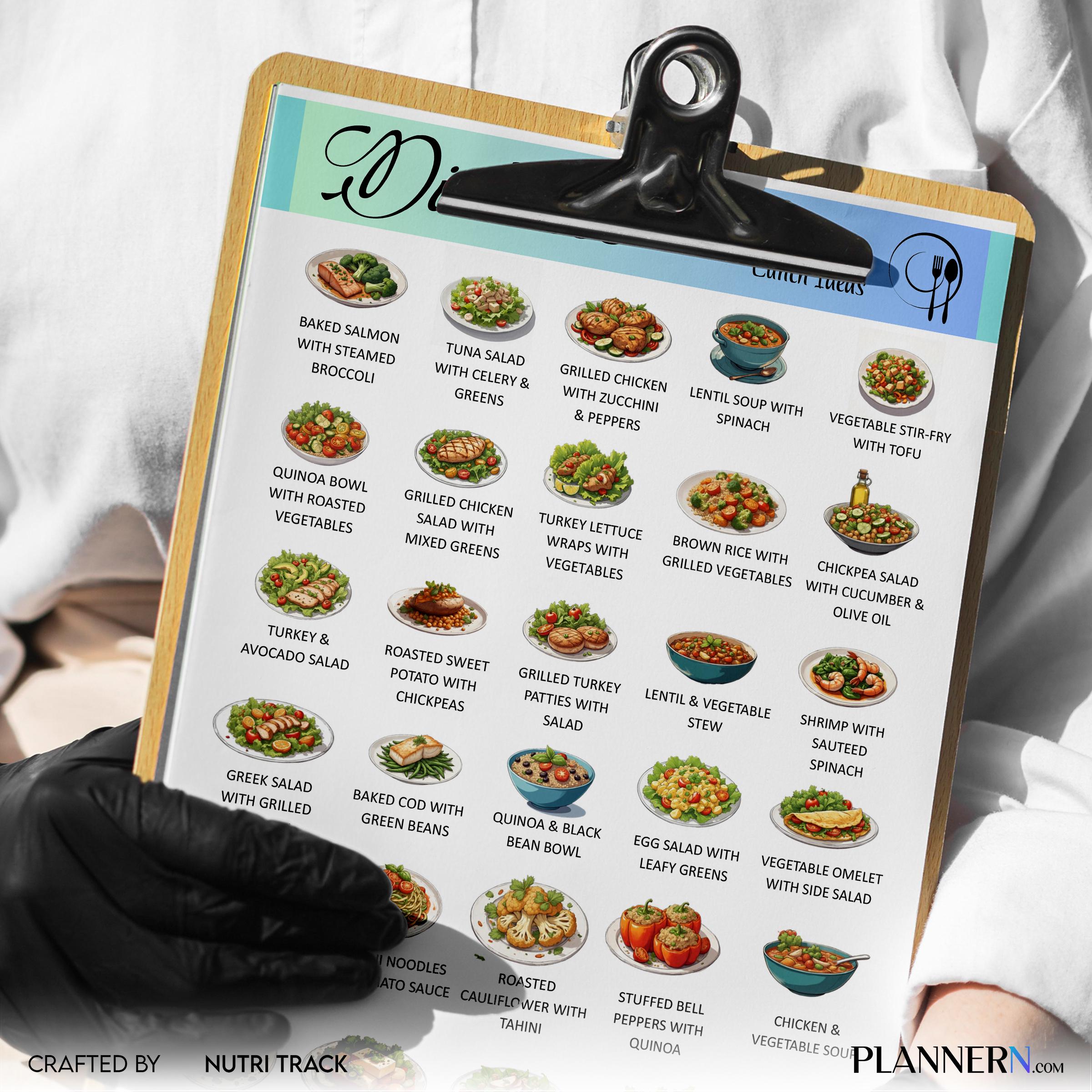 Blood Sugar Control — 30 Diabetes Friendly Lunch Ideas, Low Sugar Lunch Printable PDF, Blood Sugar Friendly... | Nutri Track printable