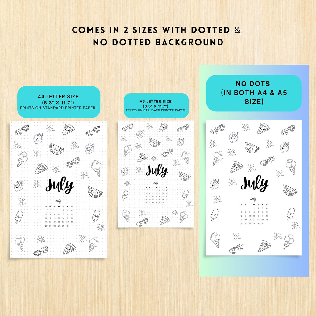 Budget Tracker — July Journal Bundle, Printable Journal pages, July Planner, July theme, July Journal, Habi... | Mindfulness printable