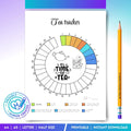 Herbal Tea Log — Tea Tracker PRINTABLE, Daily Tea Log Journal, Tea Lover Planner, Herbal Tea log, Wellness ... | Bloom Joyfully printable