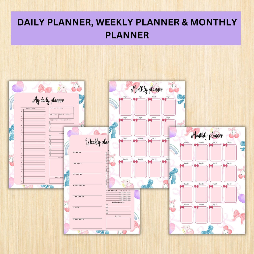 2026 Big Journal — 2026 JANUARY Planner Bundle, New Year Reset, New Year Monthly, Weekly planner, Habit, Bu... | Bloom Joyfully printable