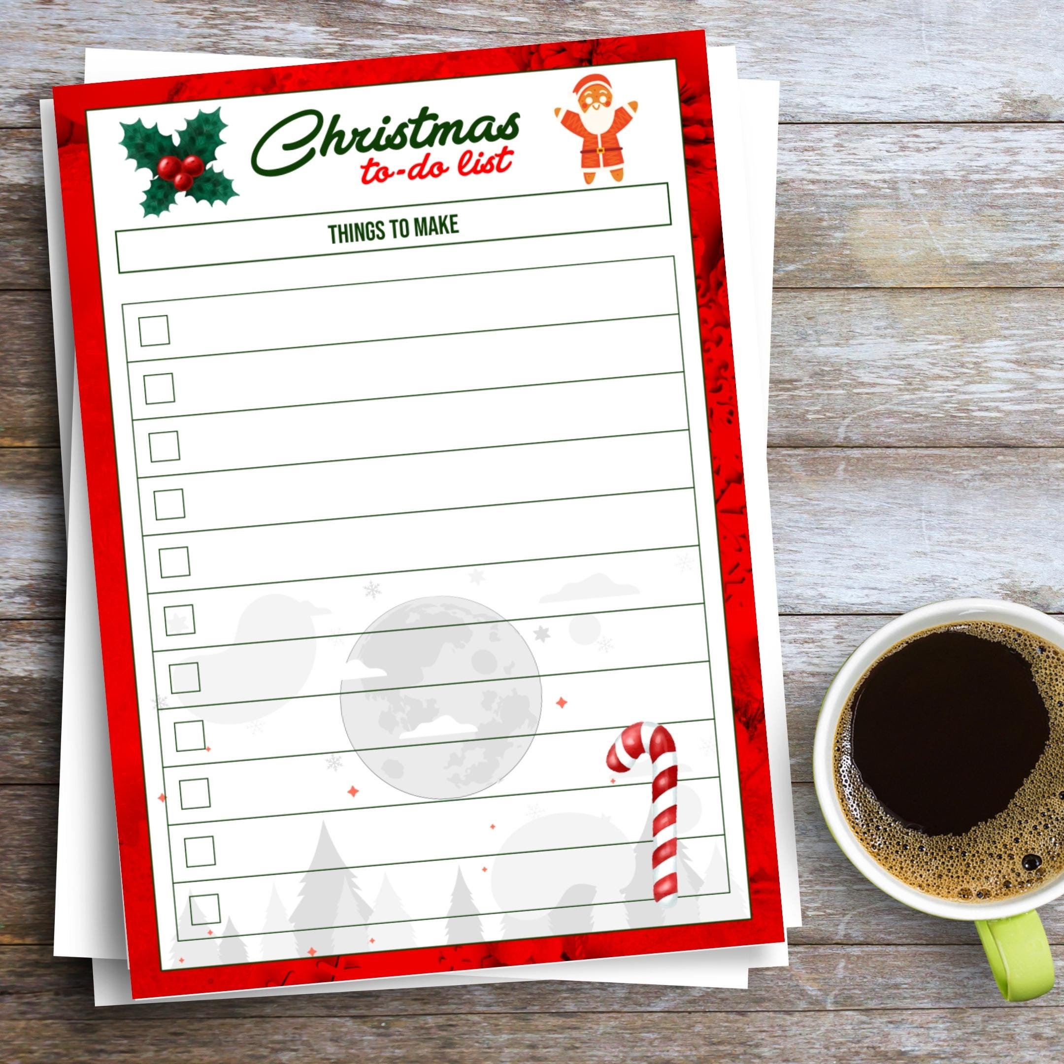 Christmas Budget — CHRISTMAS TRACKER BUNDLE, Printable Journal Pages, A4 Size | Bloom Joyfully printable