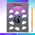 Digital Planner — Dream Log PRINTABLE, Monthly Dream Tracker, Dream Journal, Dream Diary, Dream Tracker, Lu... | Mindfulness printable