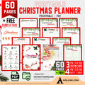 Chrismtas Gift List — Printable Christmas Planner Printable, Christmas Gift List Editable, Fillable, PDF, C... | Bloom Joyfully printable