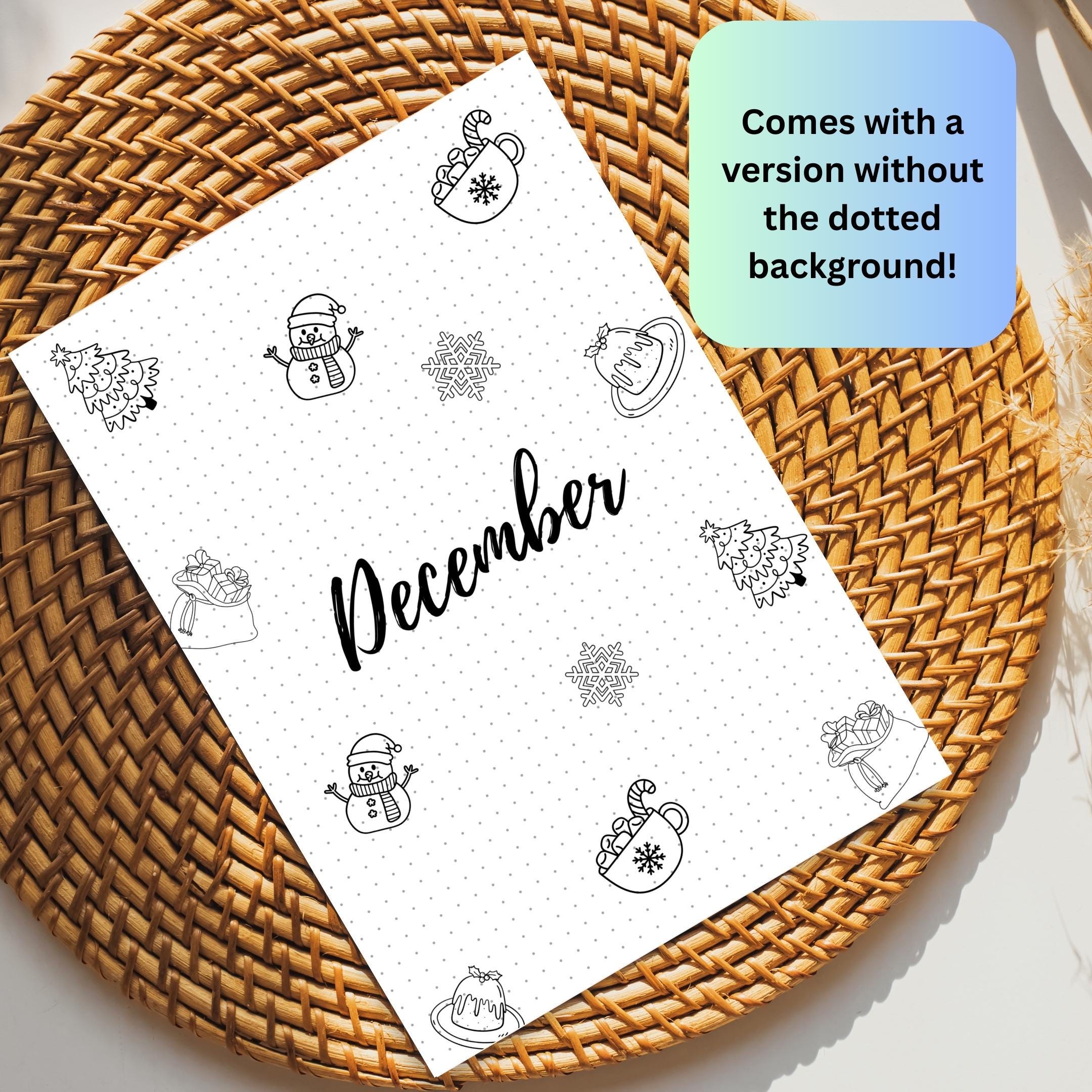 12 Month Cover Pages — 12 Month Printable Planner Cover Pages, Aesthetic Title Pages, PRINTABLE TITLE PAGE,... | Bloom Joyfully printable