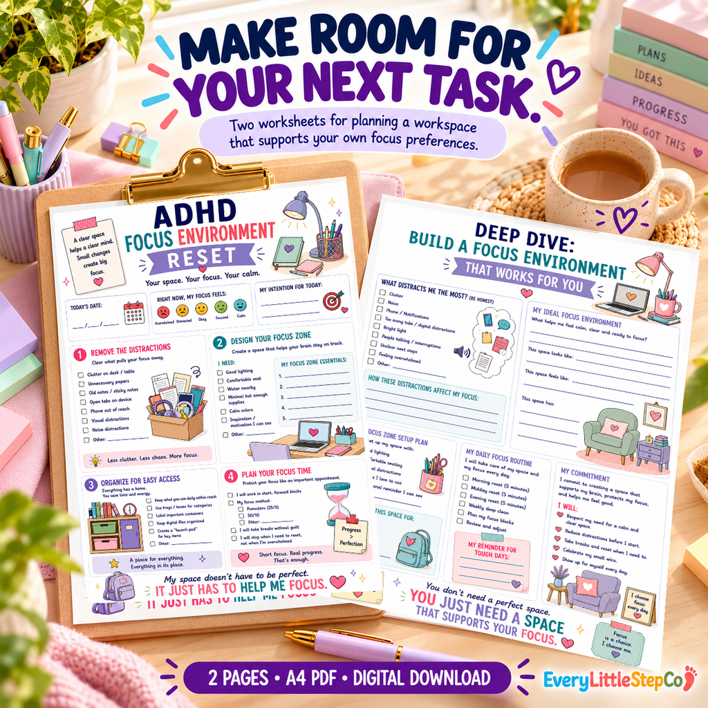ED-094 Lifestyle Hero — original worksheet in generated mockup