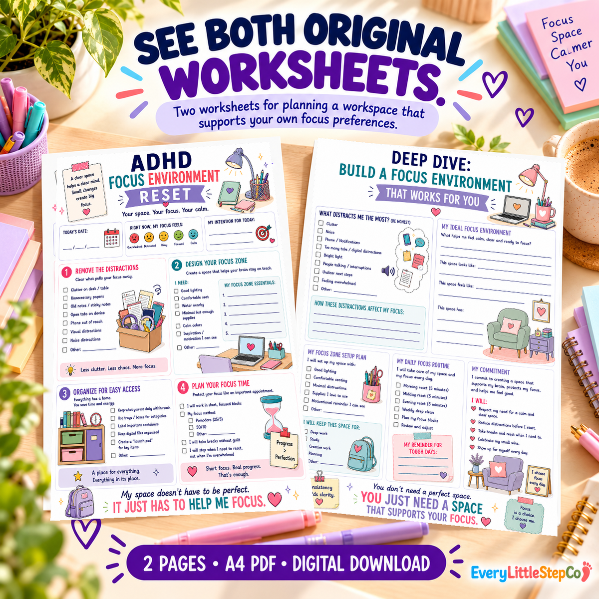ED-094 All Pages Overview — original worksheet in generated mockup