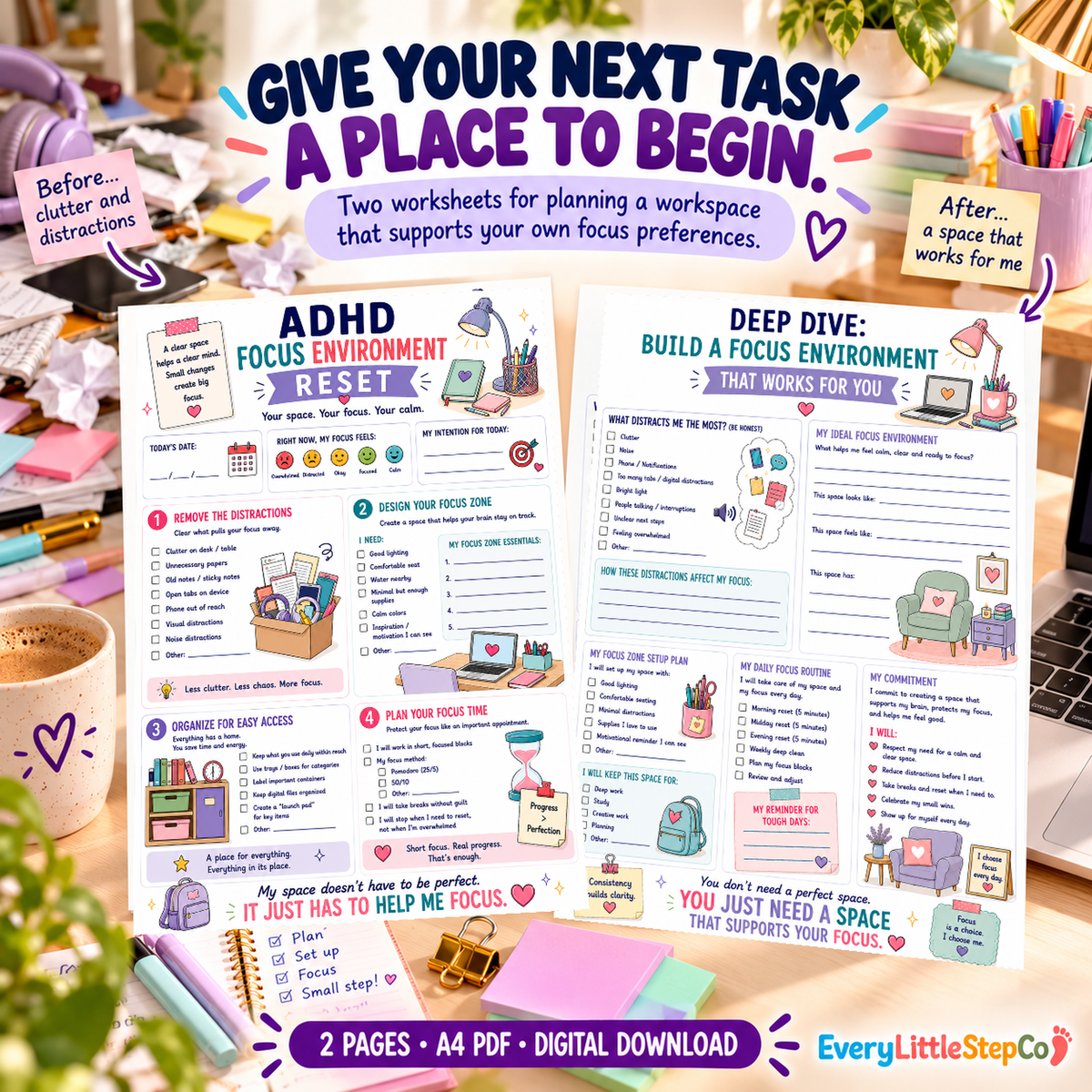ED-094 Before After Transformation Master — original worksheet in generated mockup