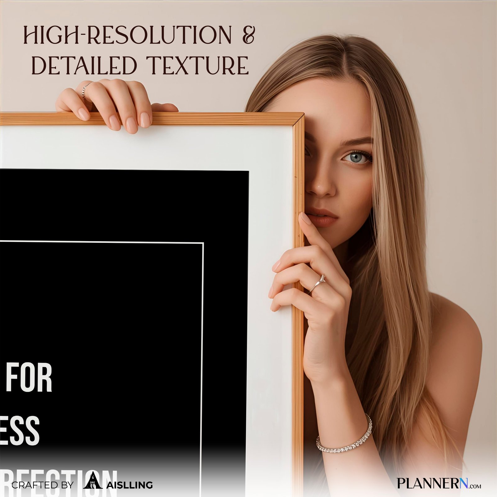 STRIVE FOR PROGRESS NOT PERFECTION | Motivational Quote Wall Art | Digital Download