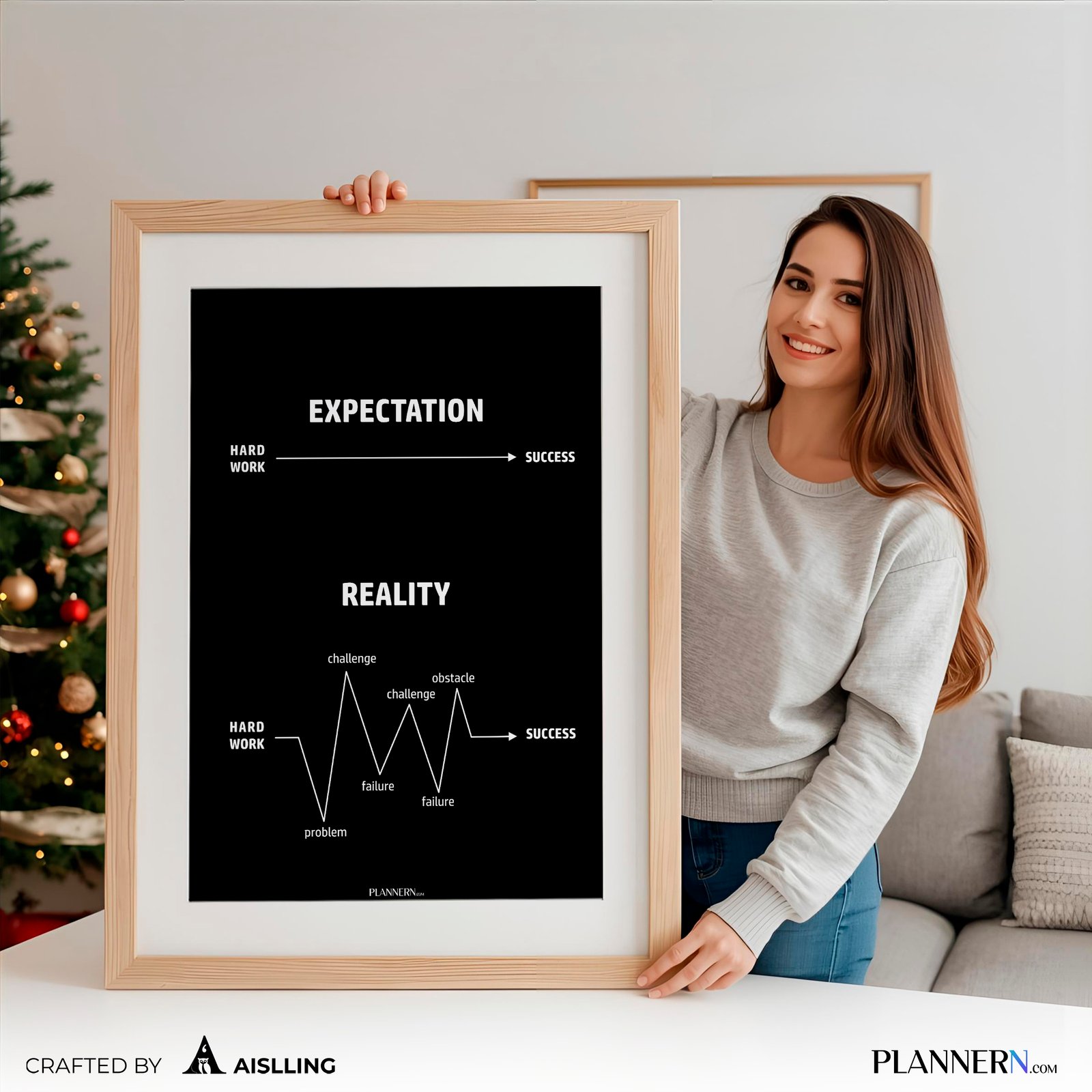 EXPECTATION and REALITY | POSTER| Digital Download