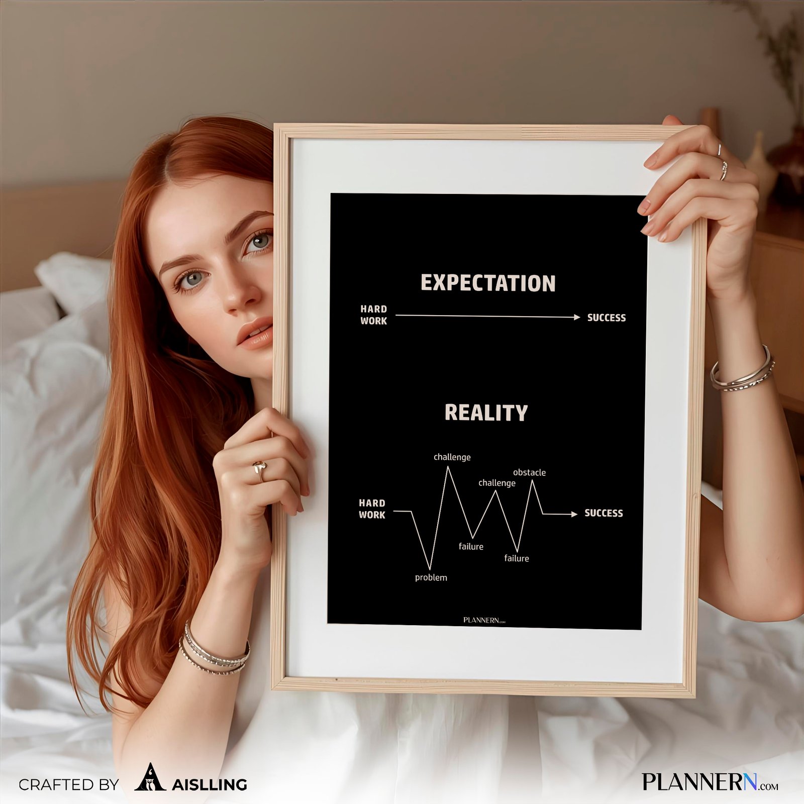 EXPECTATION and REALITY | POSTER| Digital Download