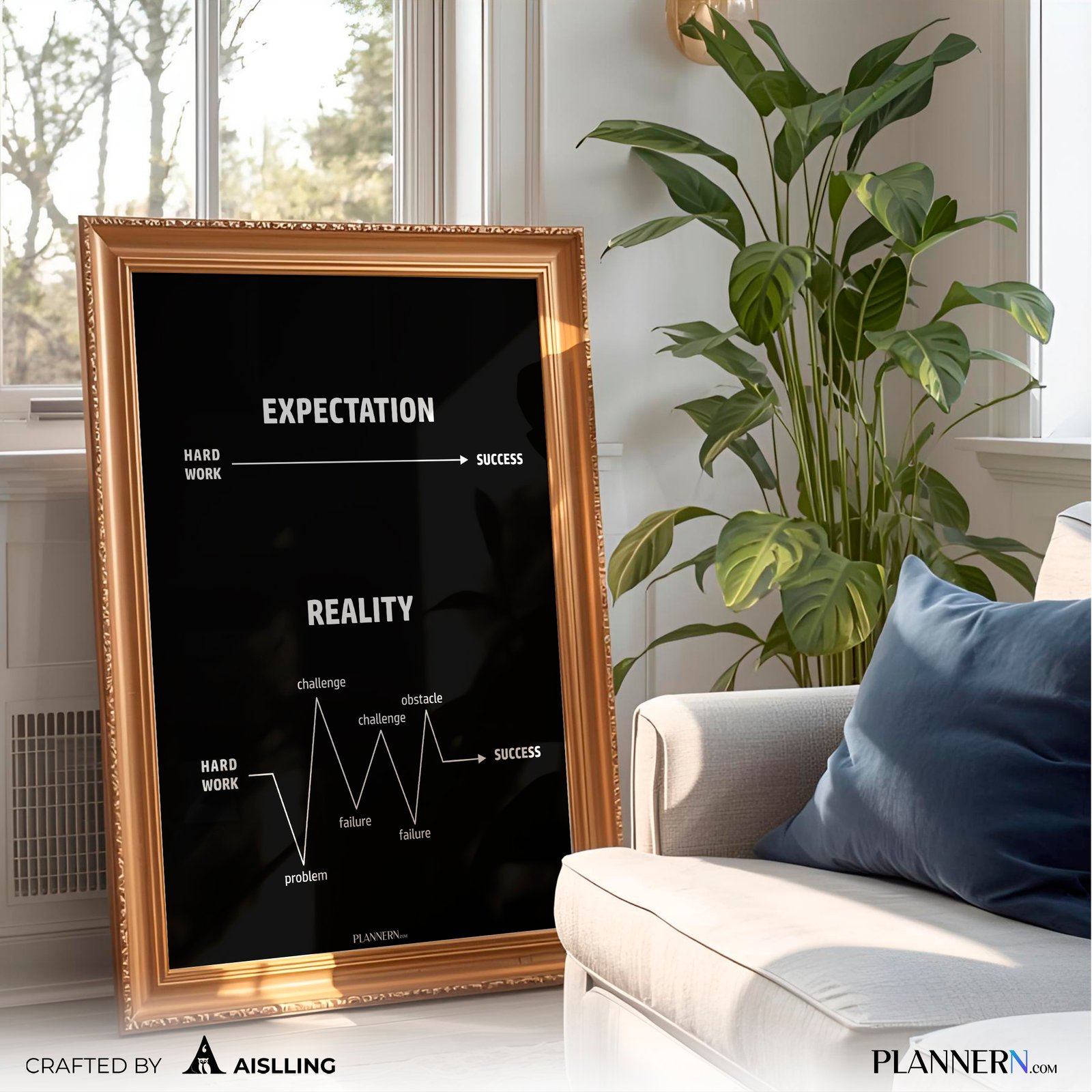 EXPECTATION and REALITY | POSTER| Digital Download