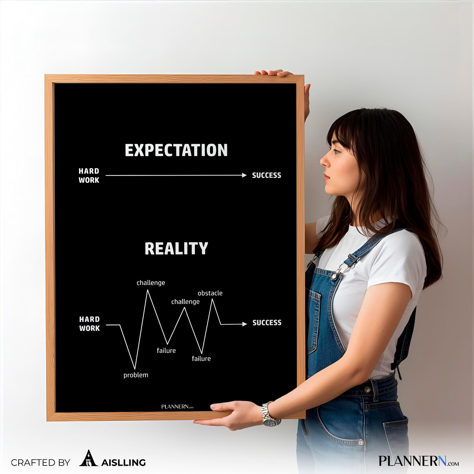 EXPECTATION and REALITY | POSTER| Digital Download