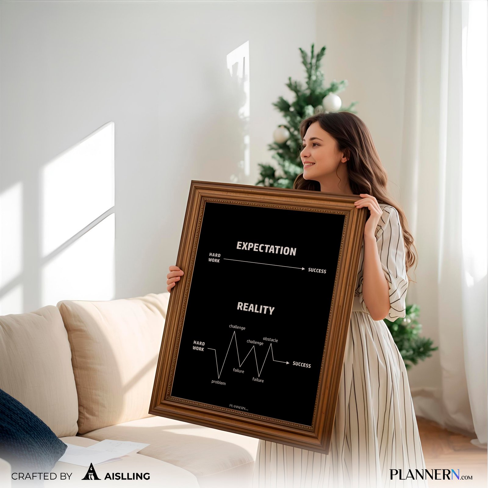 EXPECTATION and REALITY | POSTER| Digital Download