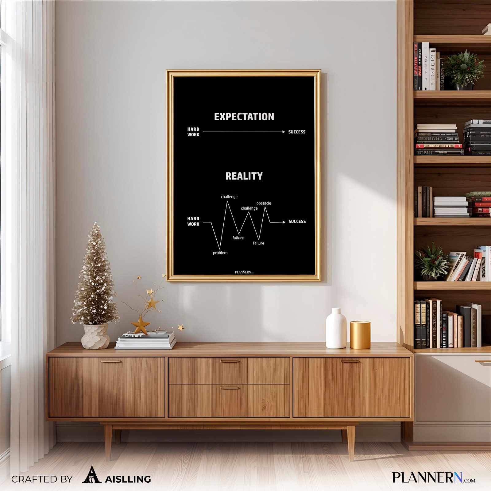 EXPECTATION and REALITY | POSTER| Digital Download