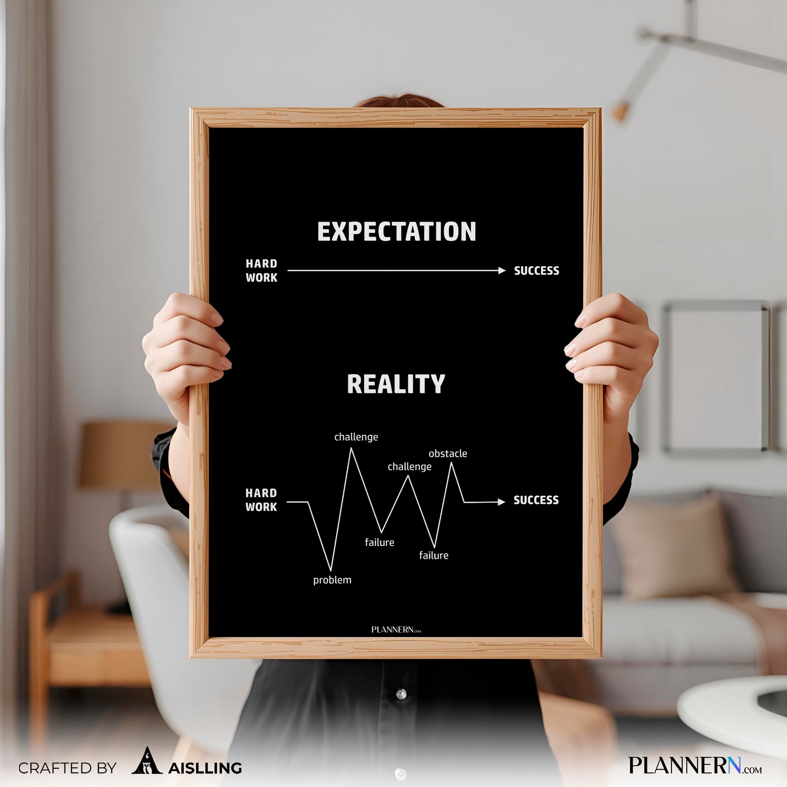 EXPECTATION and REALITY | POSTER| Digital Download