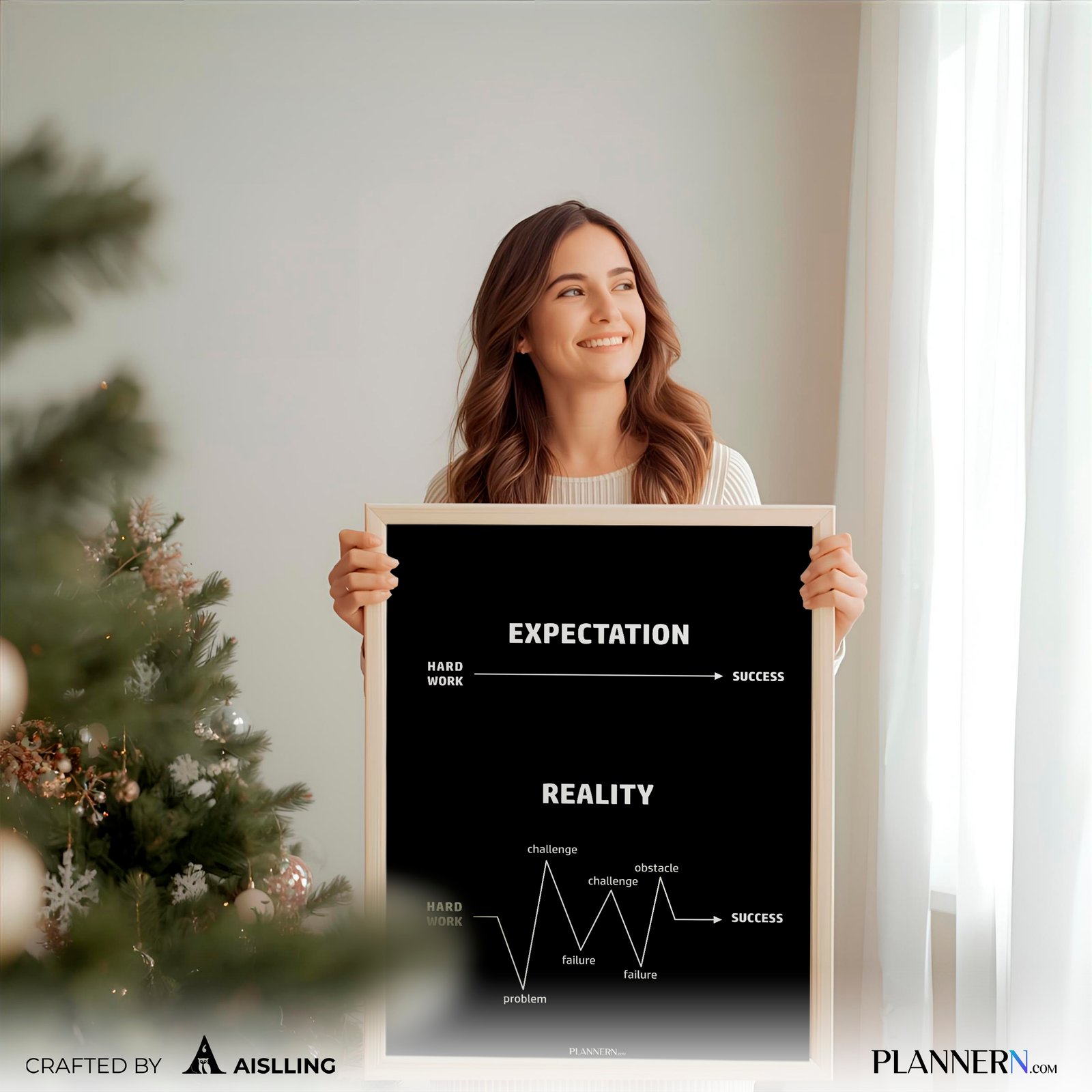 EXPECTATION and REALITY | POSTER| Digital Download